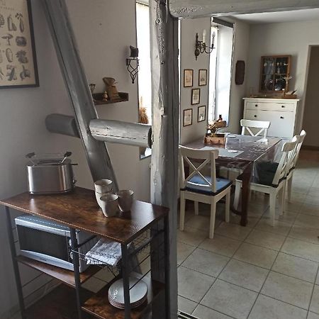 Ferienwohnung "Frieda" Breitenstein Exteriör bild