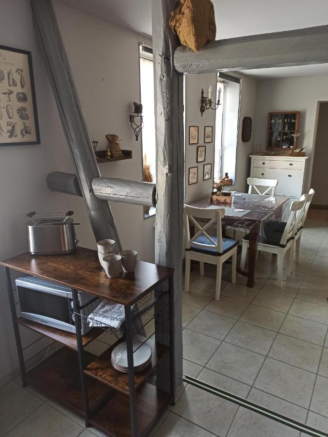 Ferienwohnung "Frieda" Breitenstein Exteriör bild